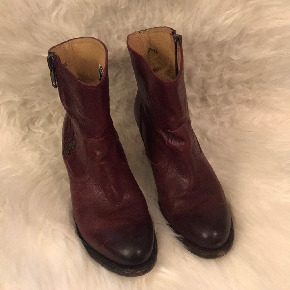 Short Frye Boots